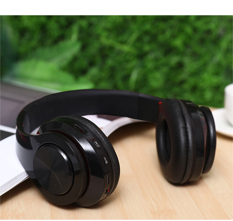 厂家直供头戴式蓝牙耳机 5.0 运动游戏折叠 无线蓝牙耳机