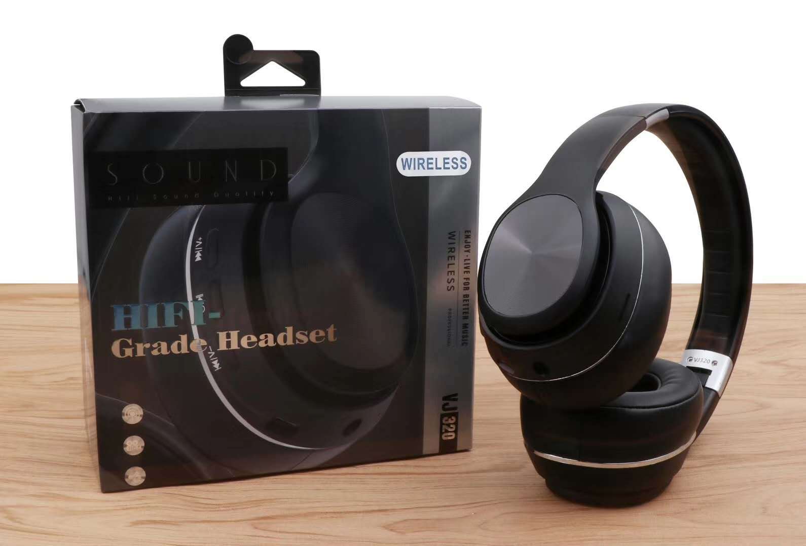 无线折叠头戴式蓝牙耳机立体声耳机插卡收音通用一件代发