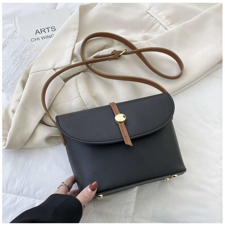 时尚潮流配色城市简约单肩新款水桶女包2023热销网红爆款女包