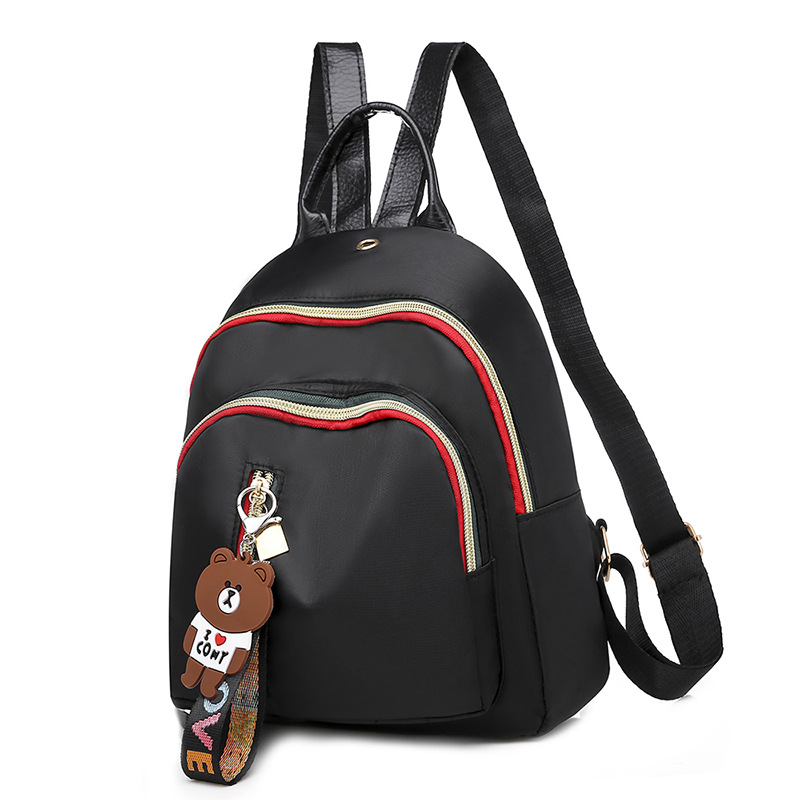 爆款新款韩版女包牛津布双肩背包 防水尼龙旅行学生书包