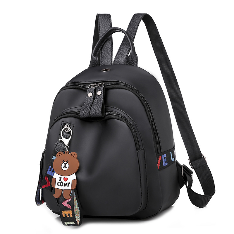 爆款新款韩版女包牛津布双肩背包 防水尼龙旅行学生书包