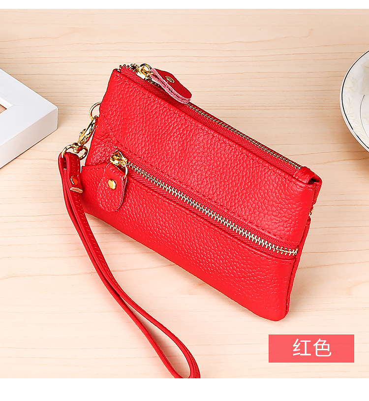 爆款男女士真皮钥匙包欧美风范真皮零钱包银行卡包口红包批发