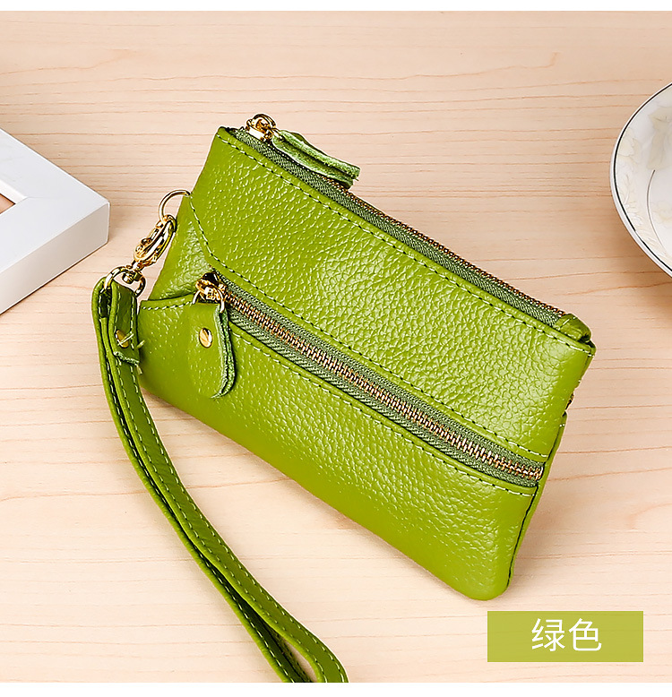 爆款男女士真皮钥匙包欧美风范真皮零钱包银行卡包口红包批发