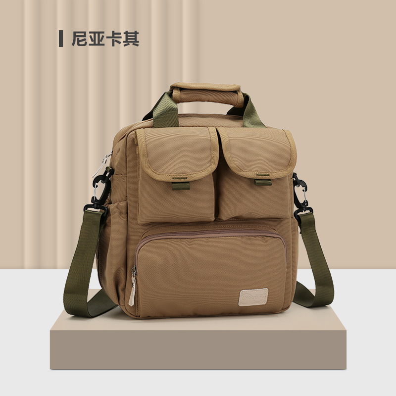 妈咪包小号轻便手提单肩斜跨妈妈包多功能母婴包定制logo