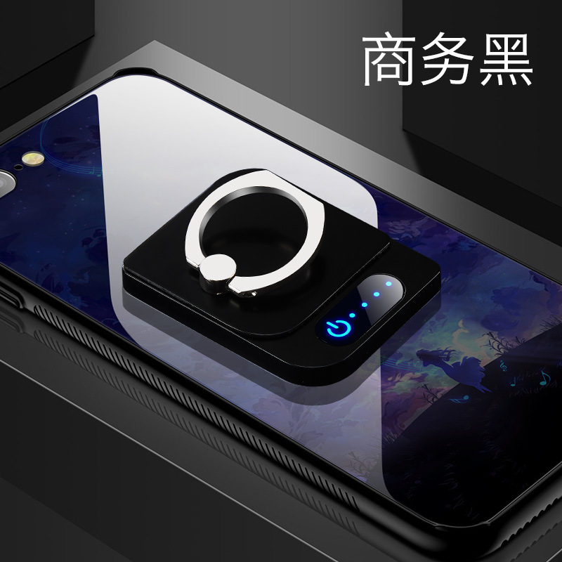 FS805指环手机支架点烟器USB充电打火机外贸爆款个性定制刻字