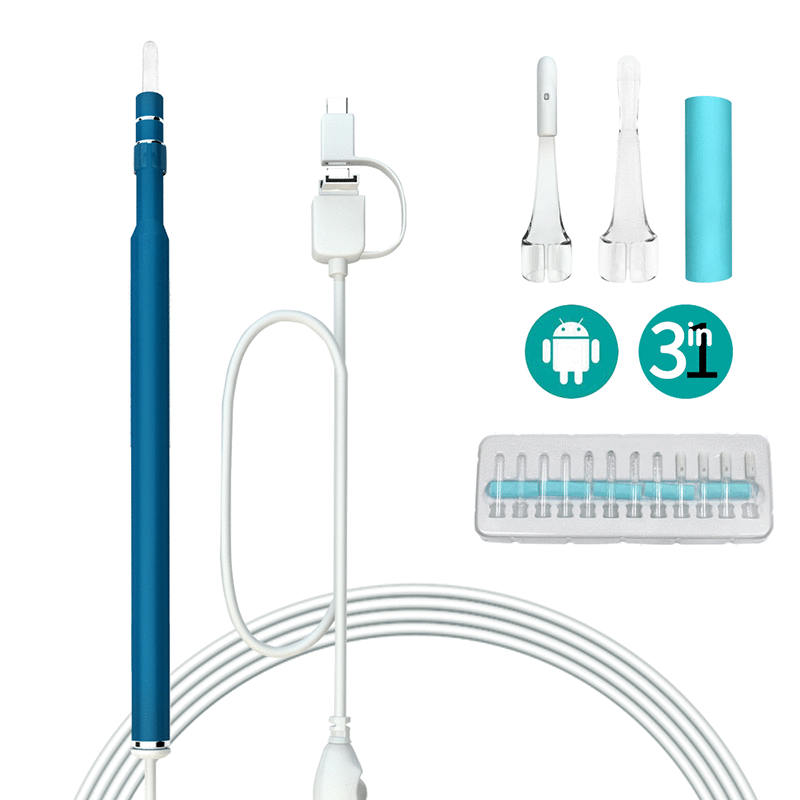 促销 6国语言 耳勺神器 可视 吸耳5.5mm可视耳勺内窥镜