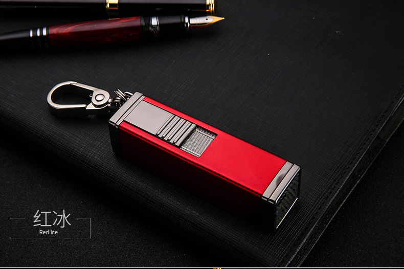 速卖通日本站迷你便携式挂扣烟灰缸充电打火机电子点烟器