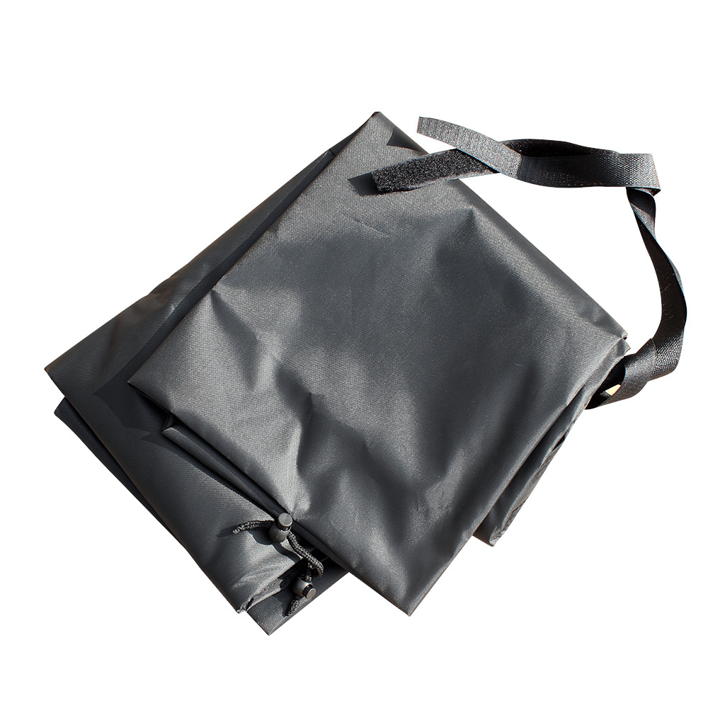 户外遮阳伞防尘罩香蕉防水黑色灰色收纳伞罩户外家具伞套