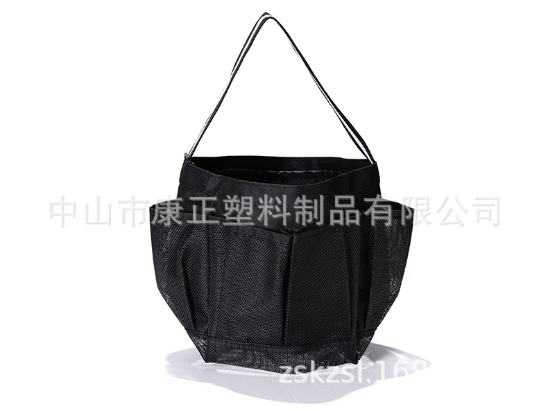 热销外贸网眼包沐浴篮储物收纳蓝浴室卫生间整理盒