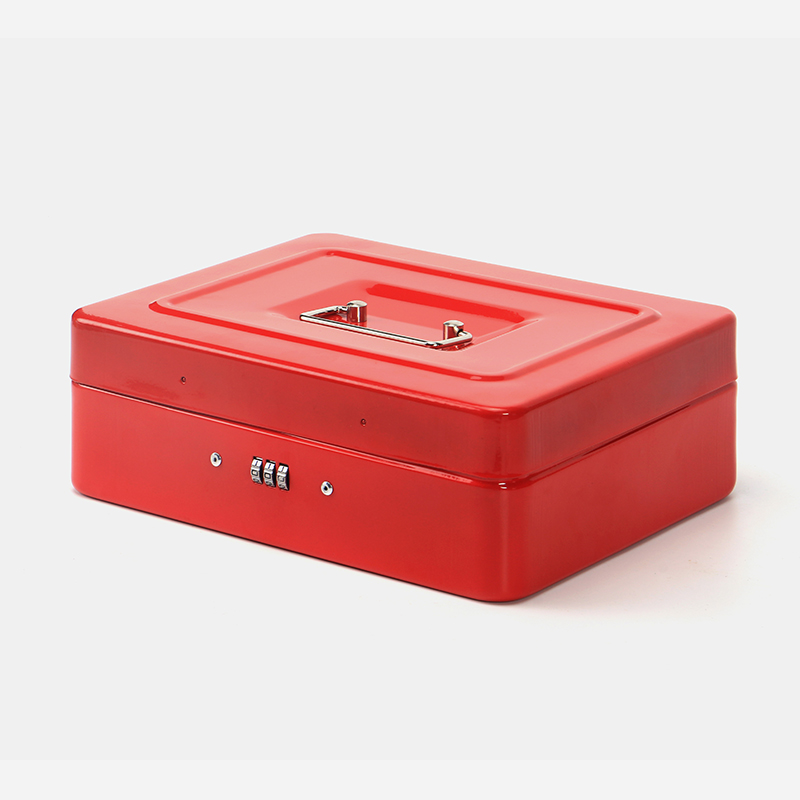 手提钱箱-12英寸-密码款