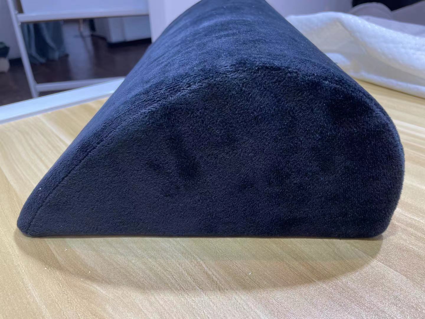 记忆棉脚垫脚枕半圆柱枕办公歇脚垫慢回弹footrest足枕