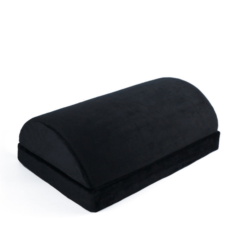 foot rest办公歇脚垫双层可拆卸歇脚垫 桌下脚踏高弹海绵