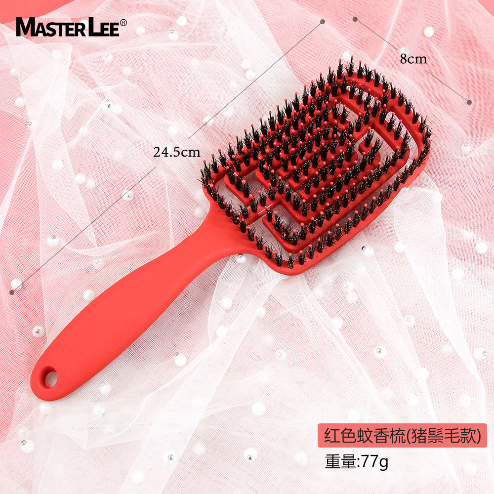 蚊香梳子按摩头部复古油头梳蓬发造型梳美发梳子厂家现货