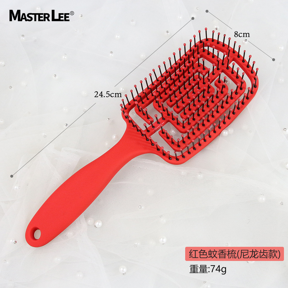 蚊香梳子按摩头部复古油头梳蓬发造型梳美发梳子厂家现货