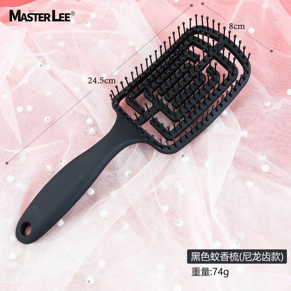 蚊香梳子按摩头部复古油头梳蓬发造型梳美发梳子厂家现货