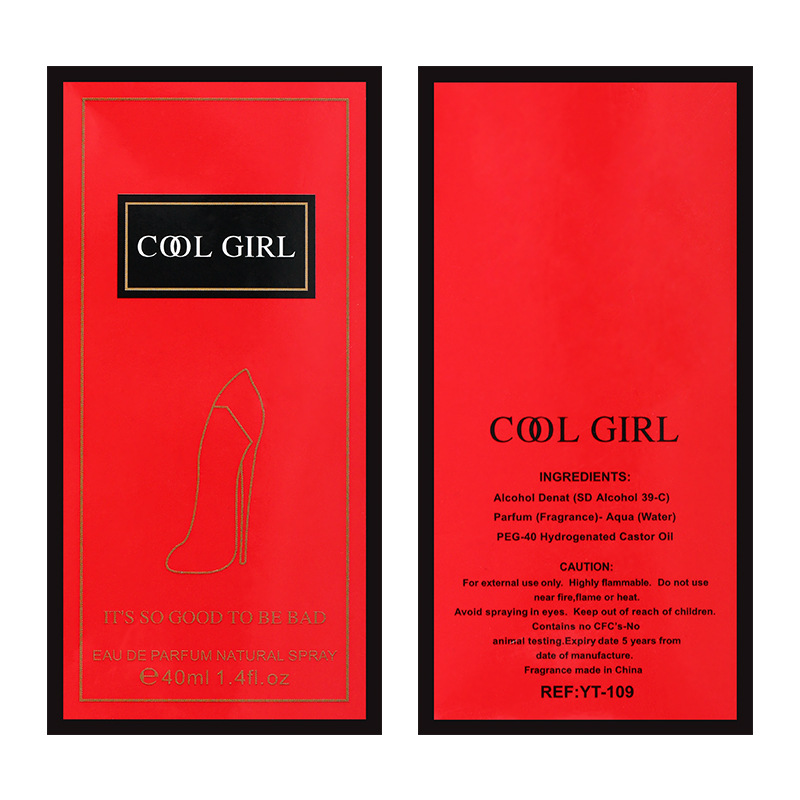 经典高跟鞋香水女士持久淡香花香调GOODGIRL越南香水批发