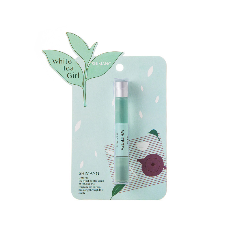 网红爆款诗芒滚珠走珠越南东南亚清新白茶中性香水便携款