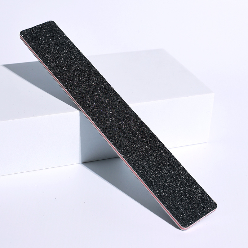 双面打磨EVA指甲锉磨砂挫条砂纸锉美甲红芯黑砂挫条批发