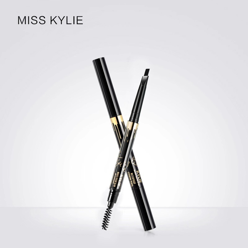 专供MISS KYLIE 爆款凯丽人气眉笔易上色一头眉笔一头刷子