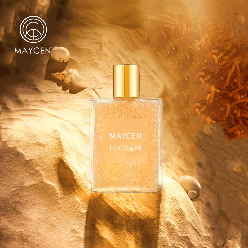 身体油欧美闪粉高光液喷雾香水香味弥漫轻松闪耀街头批发