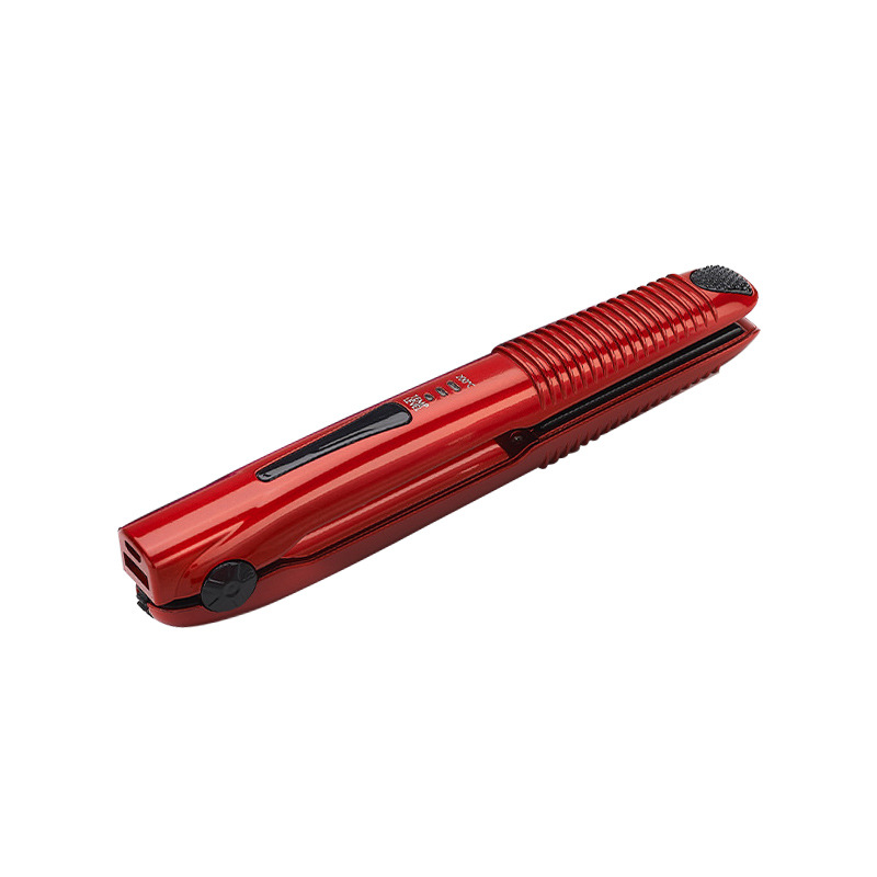 热销电商USB充电卷直两用电发夹 直发器便携迷你无线充电