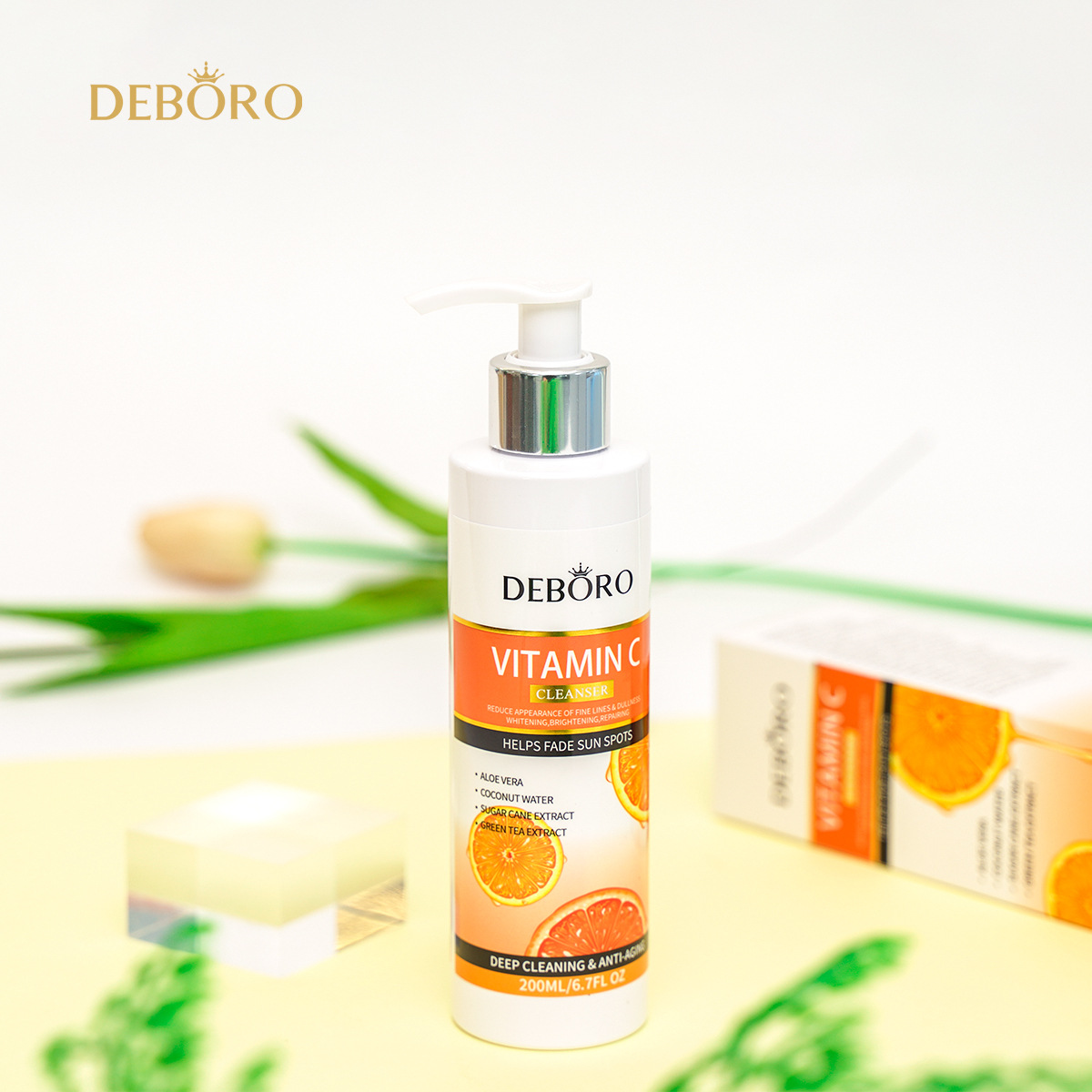 Vitamin Ccleanser Vitamin C facial cleanser Amazon popular VC facial cleanser for men and women