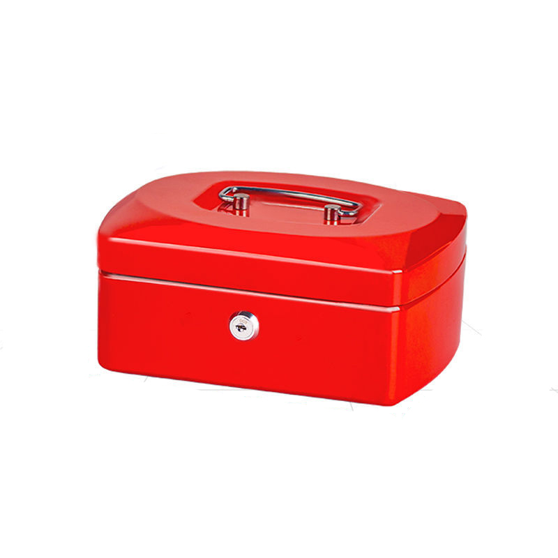 椭圆手提钱箱-8英寸-钥匙款