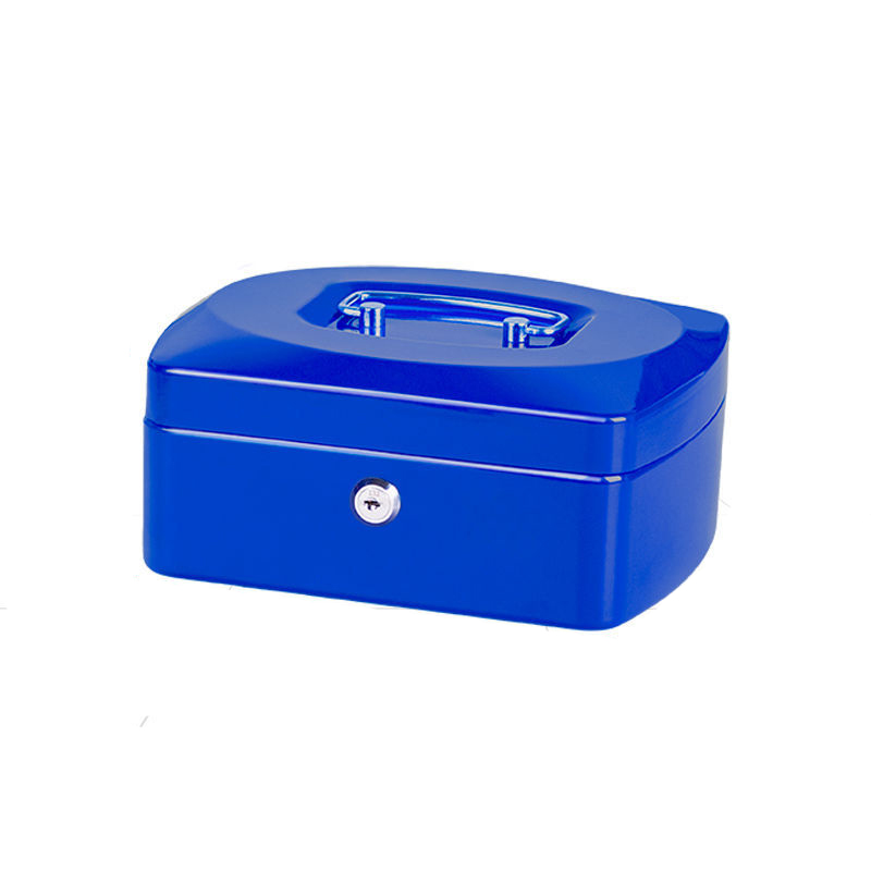 椭圆手提钱箱-8英寸-钥匙款