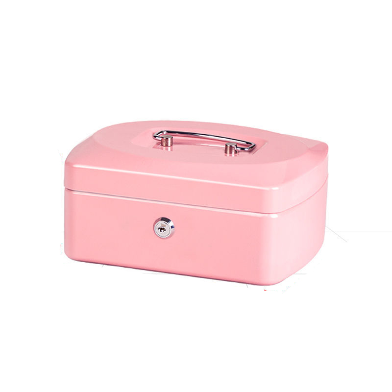 椭圆手提钱箱-8英寸-钥匙款