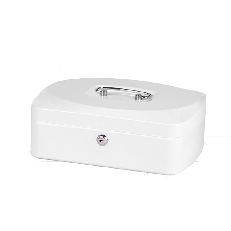 椭圆手提钱箱-10英寸-钥匙款