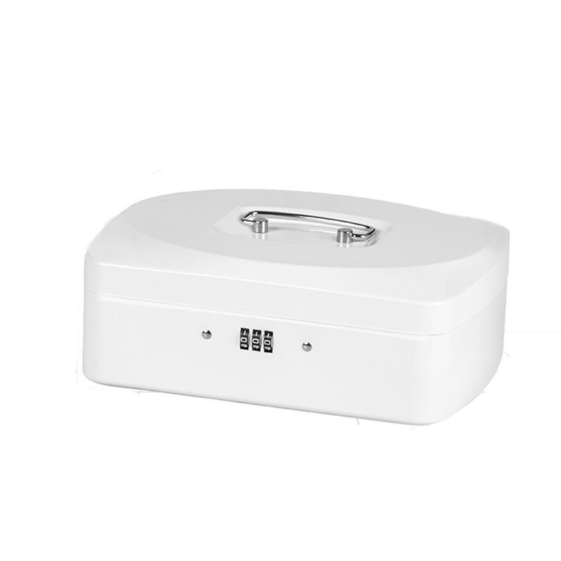 椭圆手提钱箱-10英寸-密码款