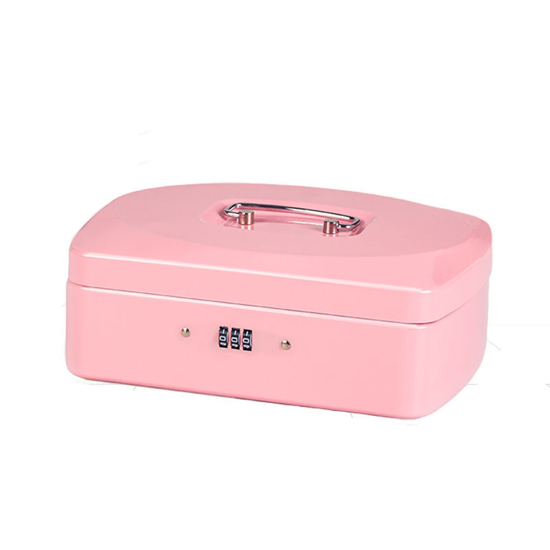 椭圆手提钱箱-10英寸-密码款