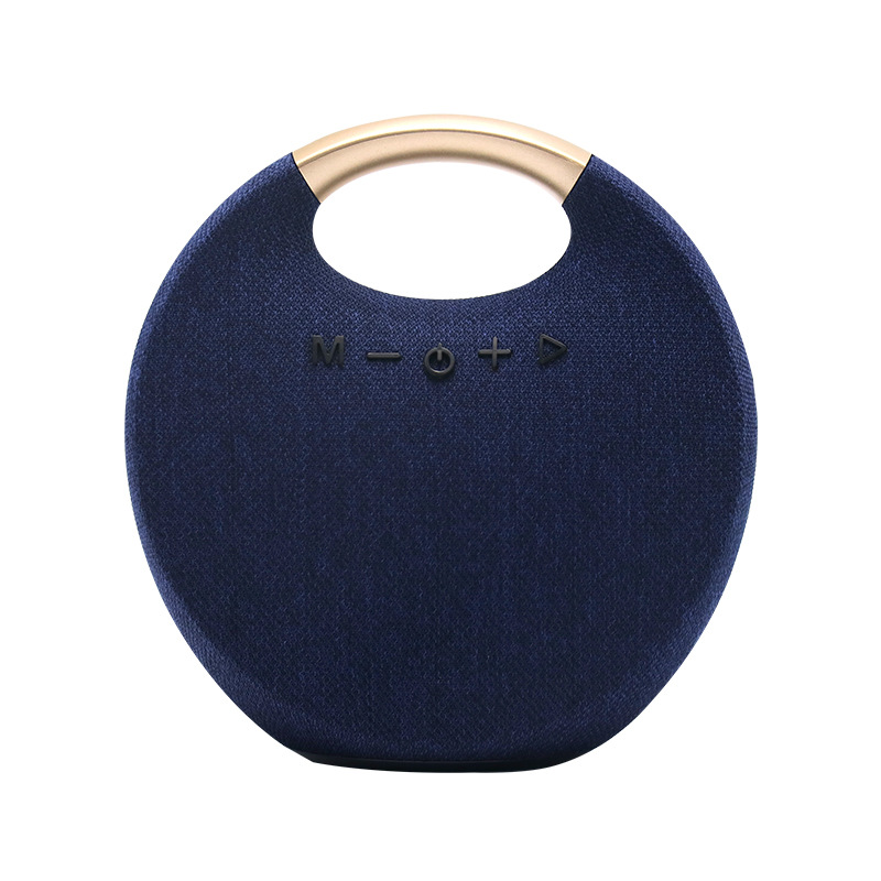 新款TWS蓝牙音箱布艺手提小音响重低音音箱M1 mini小卫星