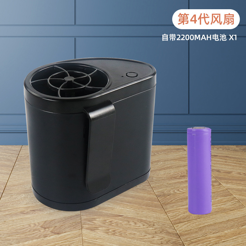 WJL-F116第四代挂腰风扇便携式迷你移动腰挂腰间腰式电扇