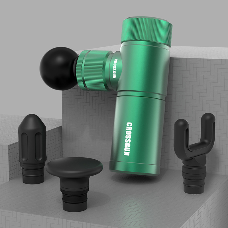 迷你筋膜枪健身放松器静音电动肌膜抢肌肉按摩器歌诗健筋膜抢