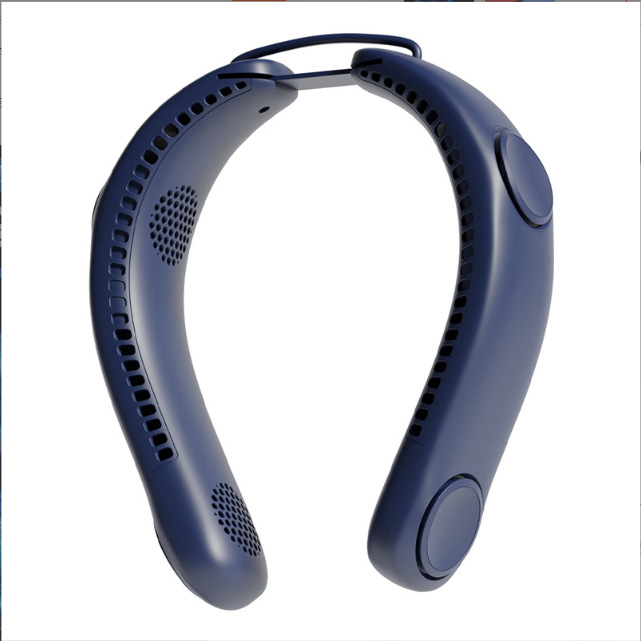 厂家直销挂脖风扇 大风力长续航户外折叠懒人小风扇