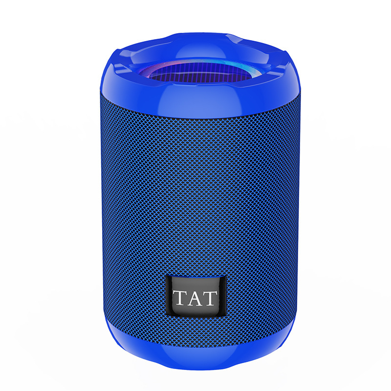 BS-39D无线蓝牙音箱 户外便捷低音炮七彩灯插卡布艺音箱