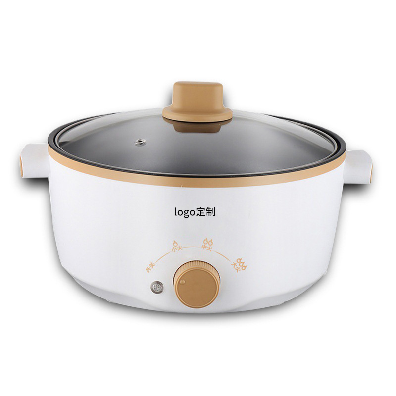 家用多功能电煮锅 蒸煮炒一体锅 宿舍煮面不粘锅厂家批发