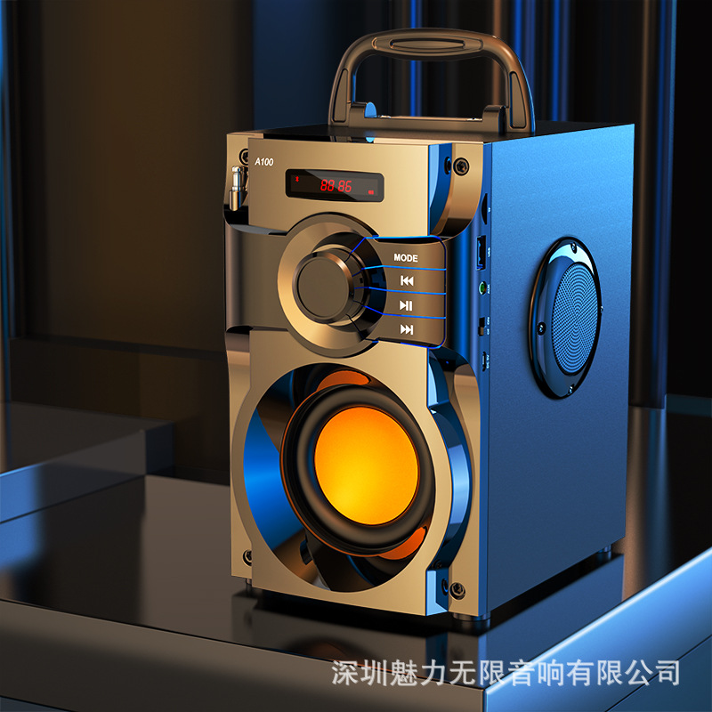 蓝牙音箱大音量家用随身便携式小型音响户外无线3D环绕