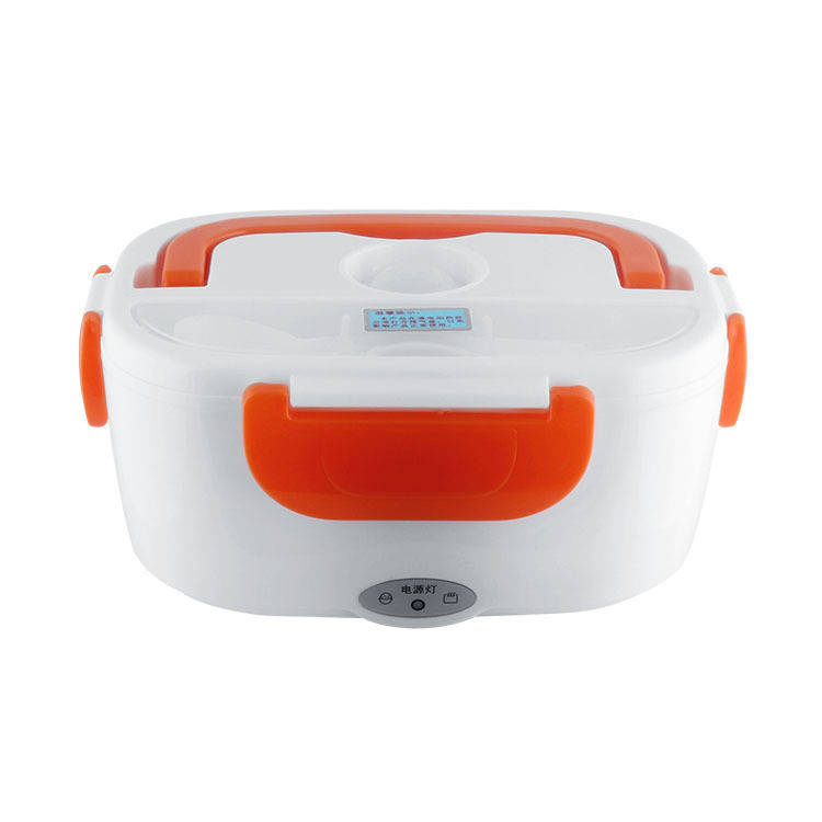 爆款多功能便携保温加热塑料电热饭盒一件代发货源亚马逊主推