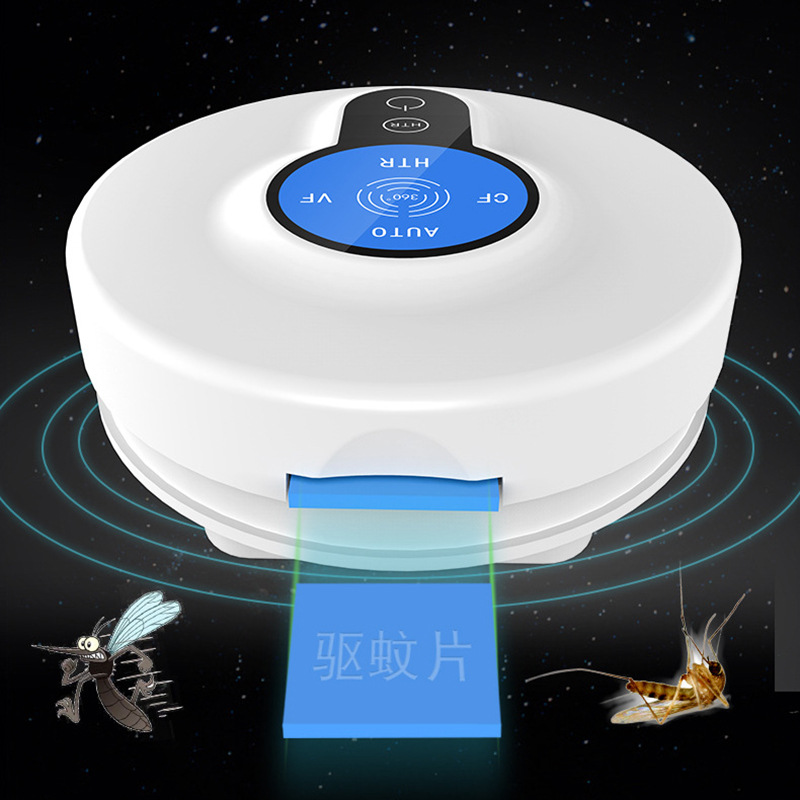 多功能电子液晶显示驱蚊器灭蚊器超声波插电蚊香片驱虫器