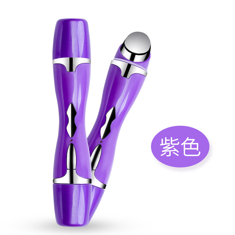 新款加热美颜仪 嫩肤仪 双头红蓝光美容仪脸部按摩导入仪