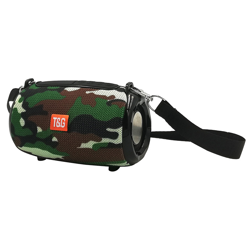 TG533无线蓝牙音箱便携插卡U盘布艺户外背带迷你音响电商爆款