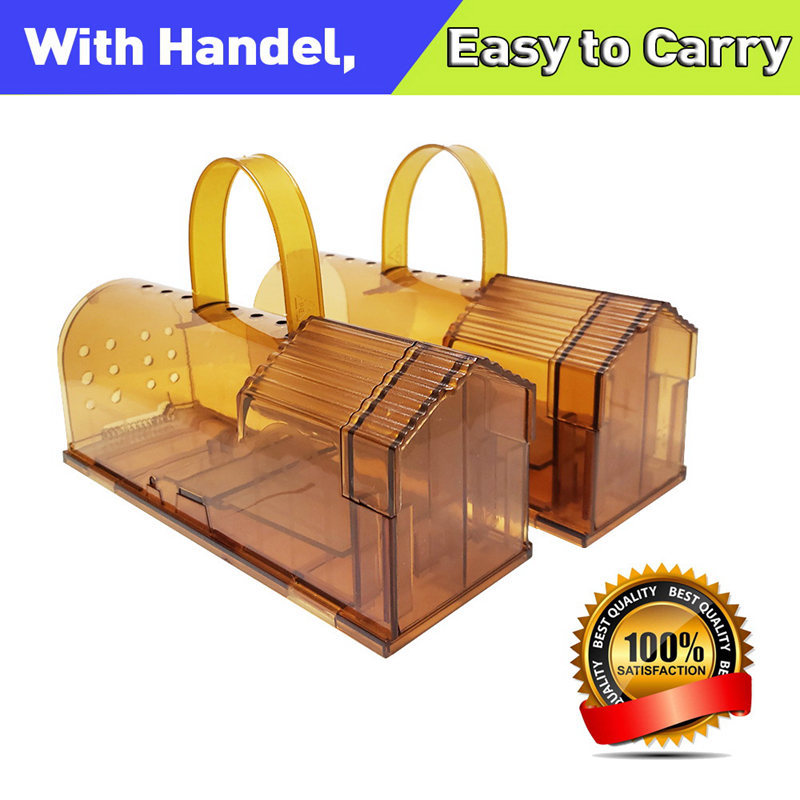 新品大尺寸捕鼠器老鼠笼捕鼠笼塑料捕鼠笼捕鼠夹捕鼠器械