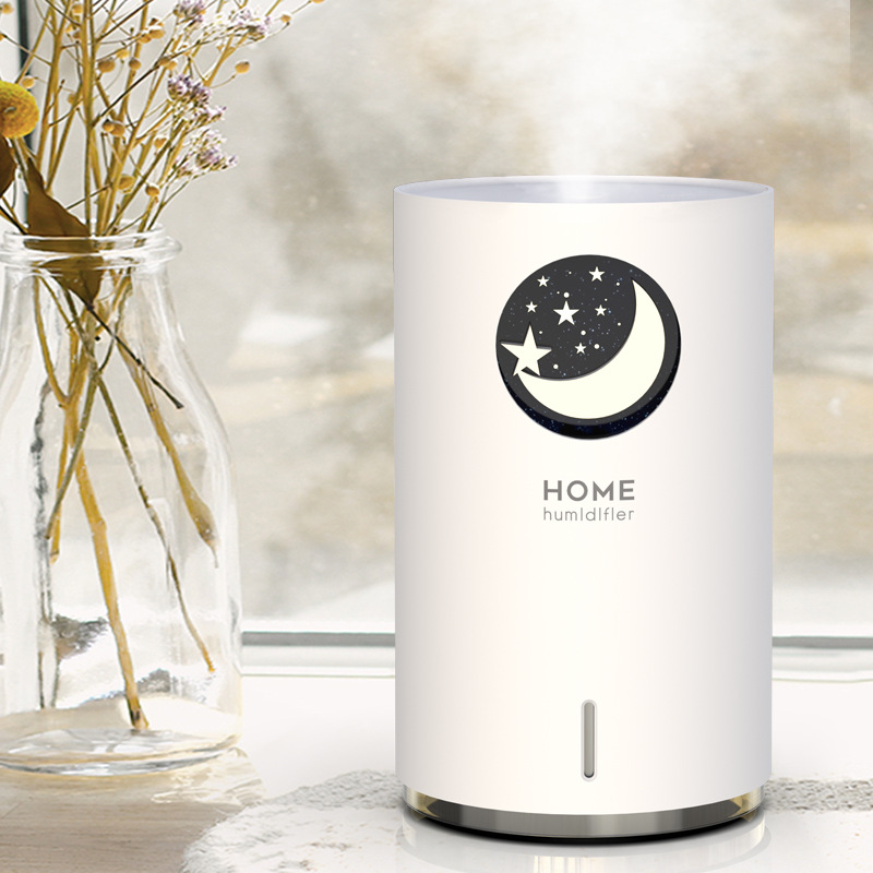 M107萌宠小熊迷你加湿器桌面七彩喷雾补水网红爆款内贸印logo