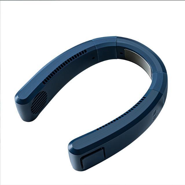 半导体制冷挂脖风扇大风力长续航四面出风户外小风扇