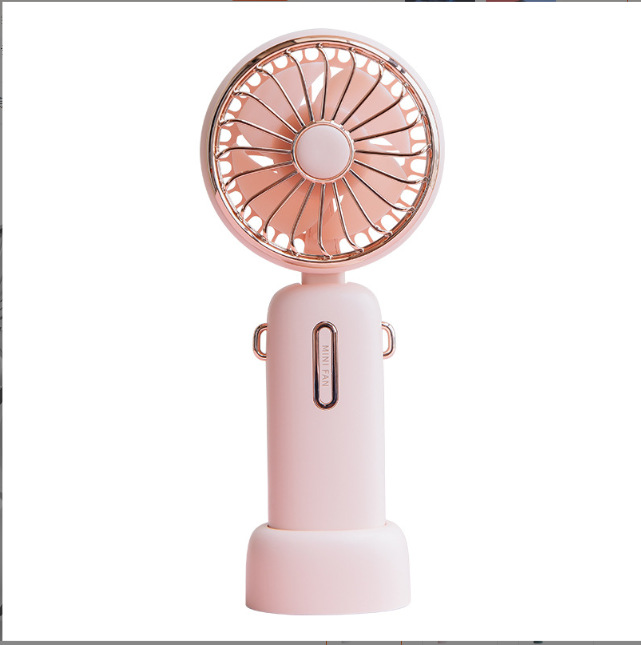 香薰小风扇手持折叠香薰简约马卡龙香薰挂脖小风扇