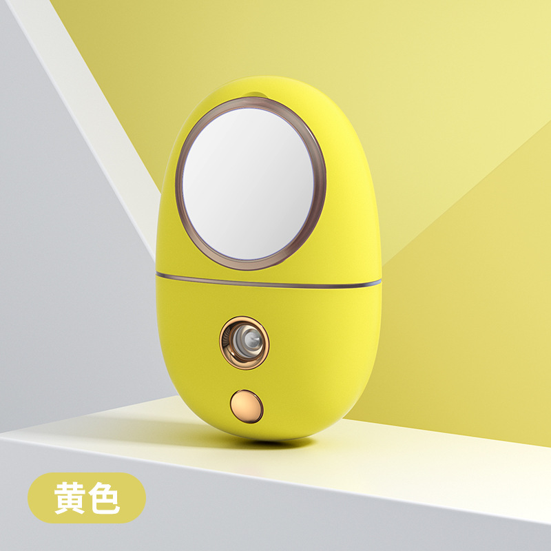 化妆镜迷你补水仪手持usb充电萌宠加湿器脸部喷雾美容仪