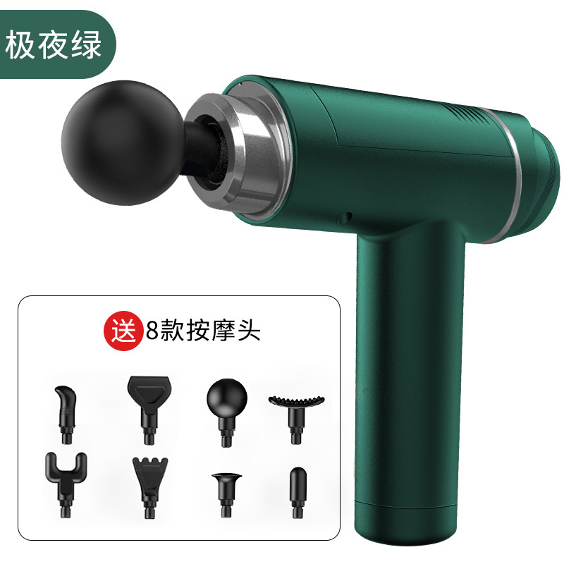 筋膜枪按摩器电动健身肌肉放松器小型震动锤击按摩枪批发