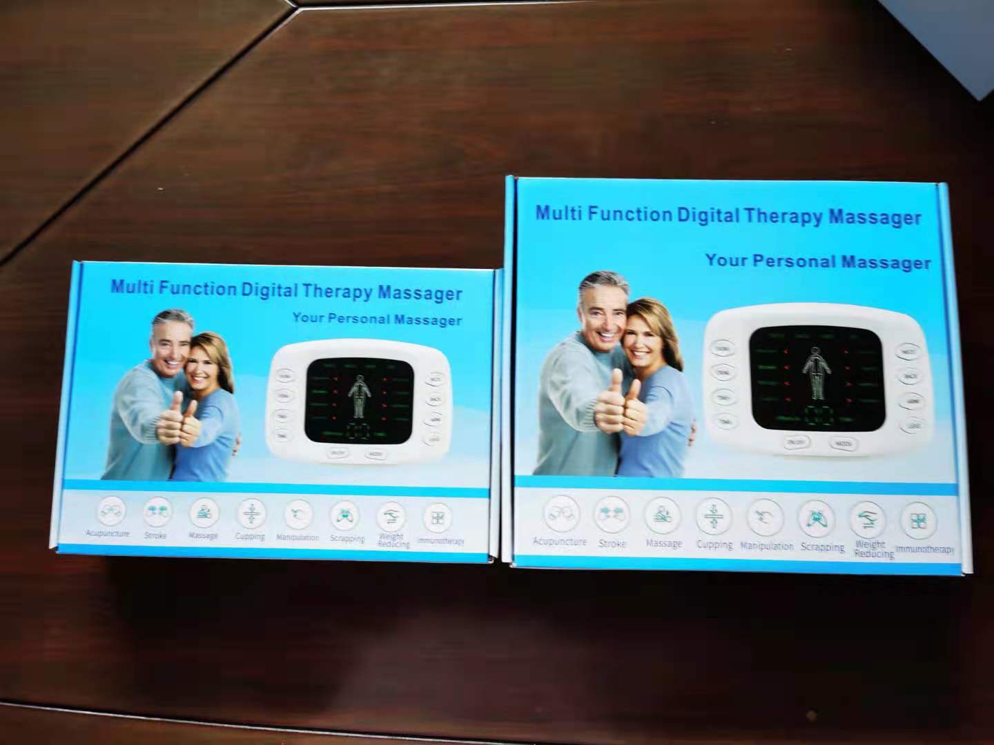 中频按摩仪家用多功能彩屏数码经络理疗仪电子脉冲针灸按摩器